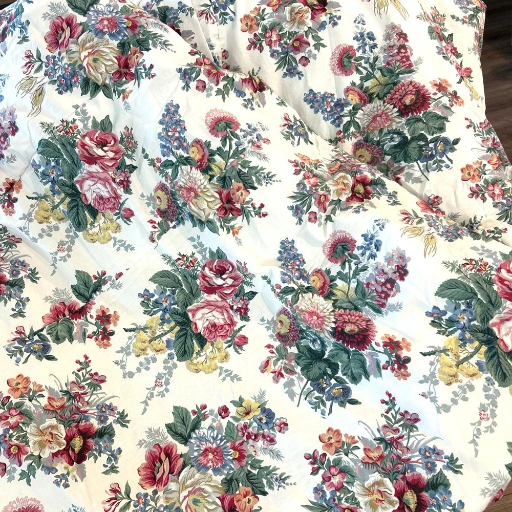 Ralph Lauren Elaine Floral Multicolored Full/Queen Comforter Set Reversible